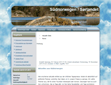 Tablet Screenshot of presse.suednorwegen.org